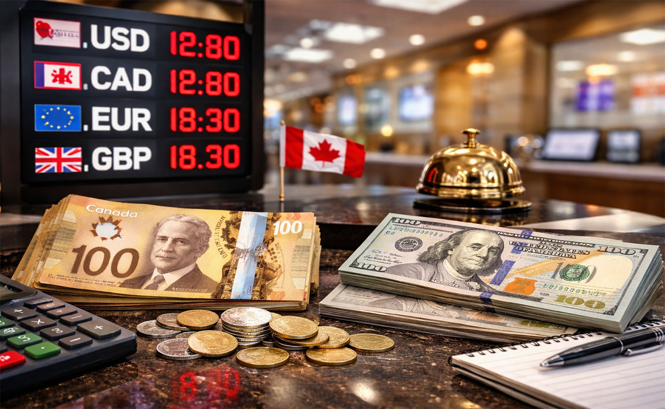 خرید ارز در ریچموند هیل: بهترین صرافی‌ها برای دلار کانادا و ارزهای دیگر